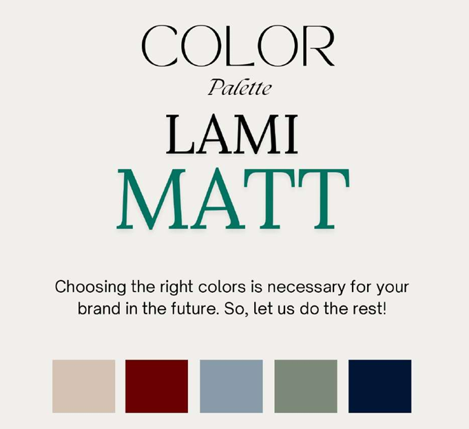 Lami Matt Palette