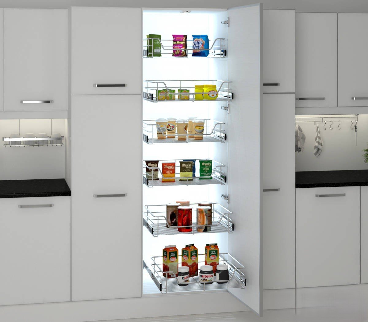 60CM. TALL BASKET PULL-OUT