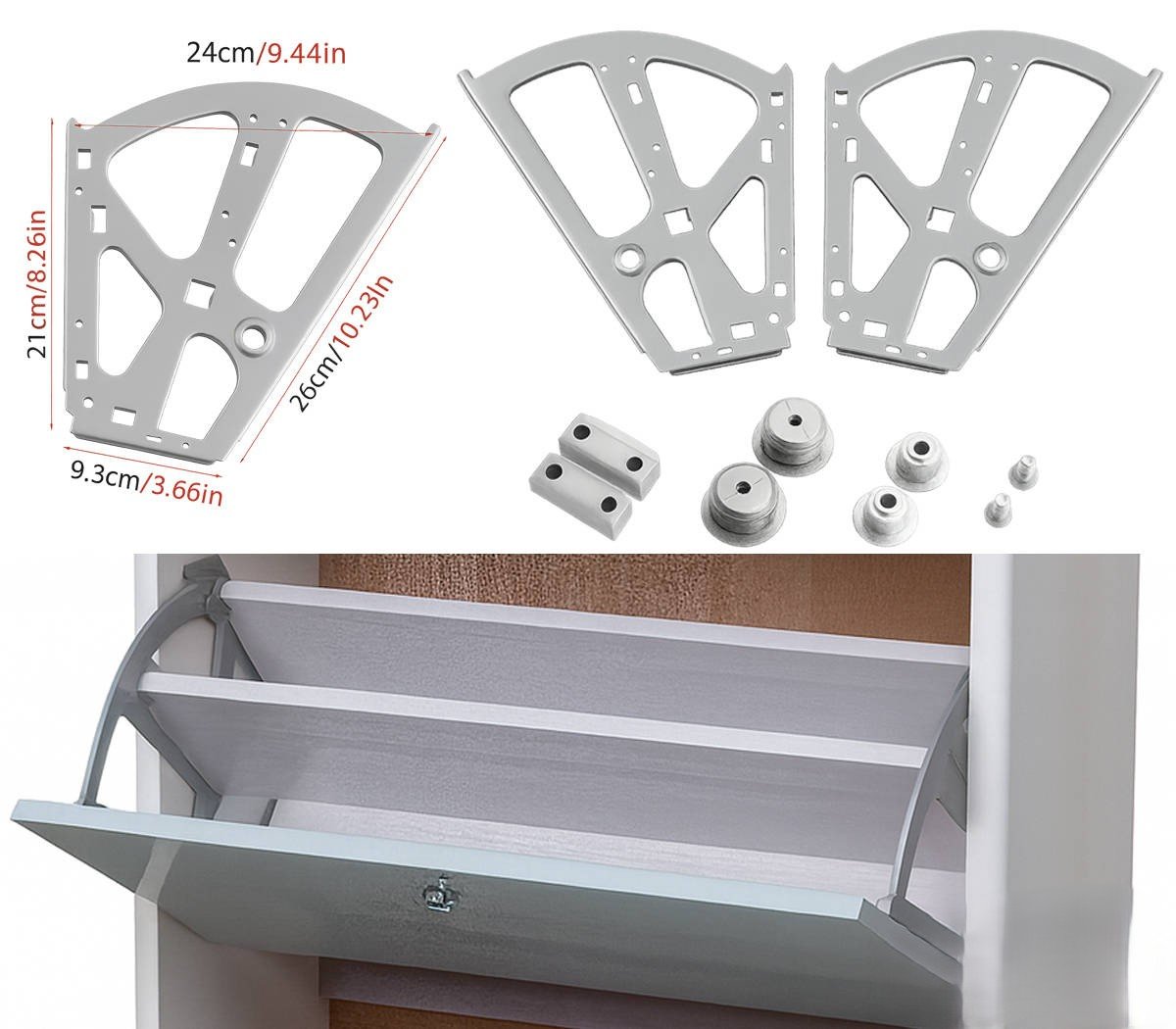 LEATHER ORGANIZER UNIT