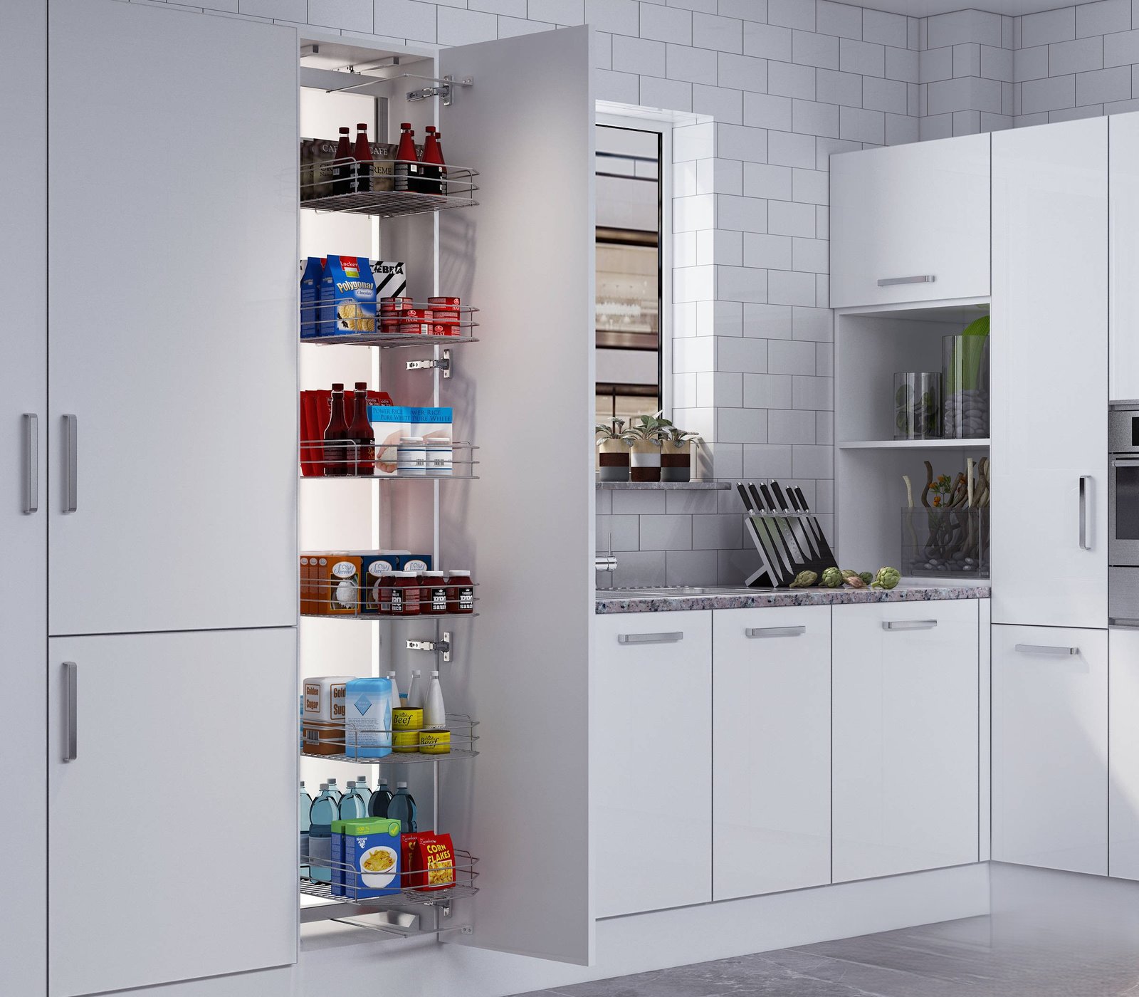 40CM. TOTAL BASKET PULL-OUT