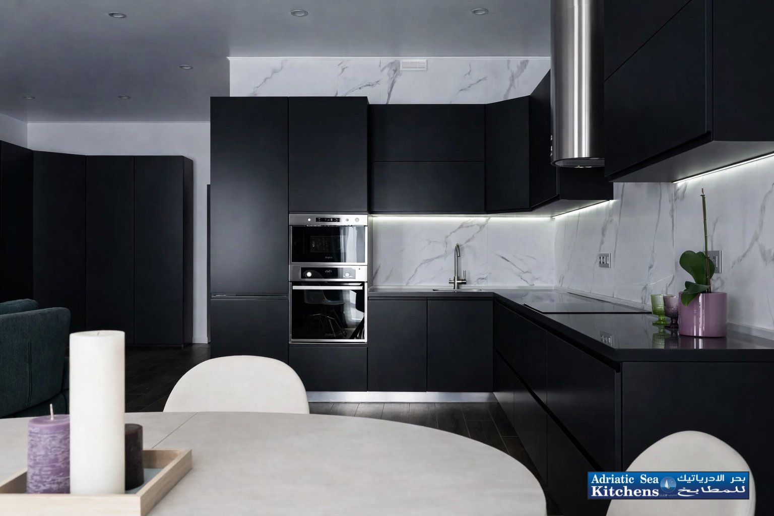 Aluminum HPL Kitchens Masterpiece