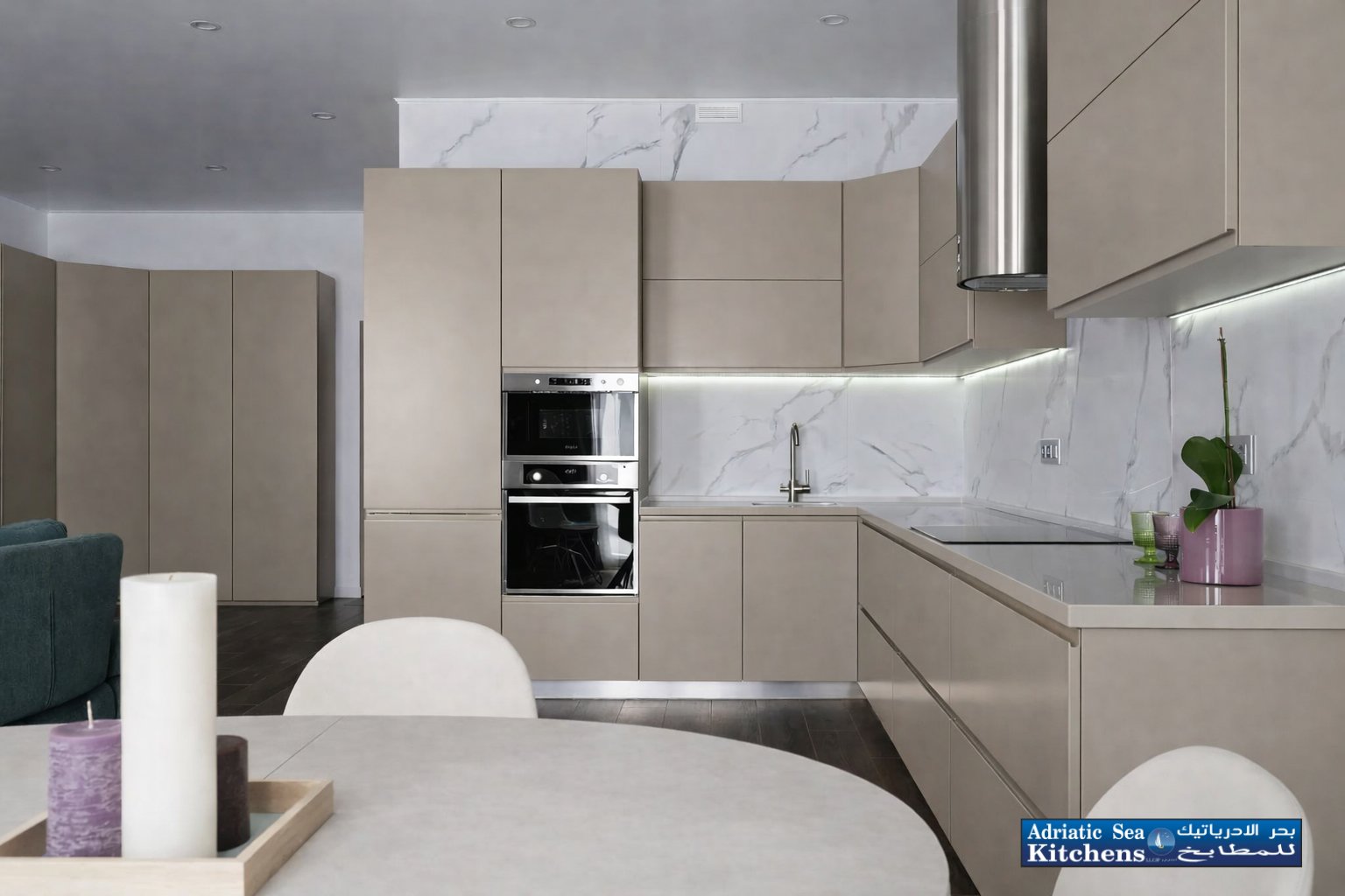 Aluminum HPL Kitchens Masterpiece