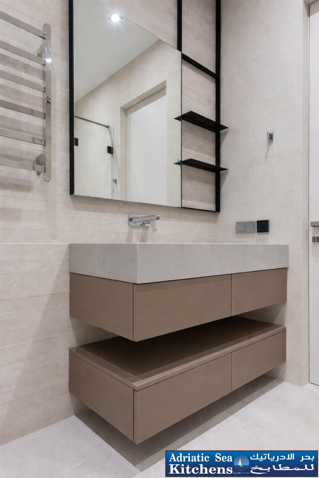 Modern Floating Vanities Detail